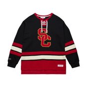 USC Trojans SC Interlock Mens Black Heritage Lace Up Crew